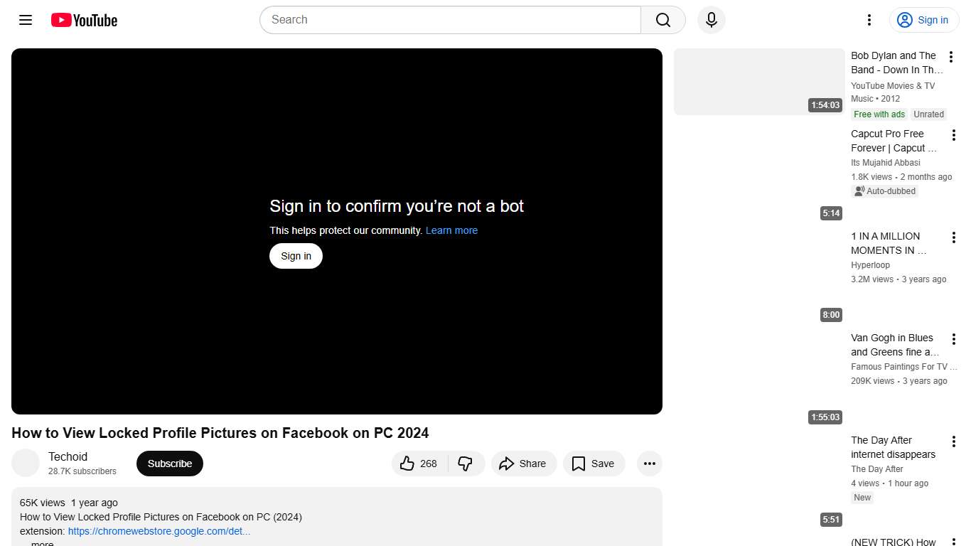 How to View Locked Profile Pictures on Facebook on PC 2024 - YouTube